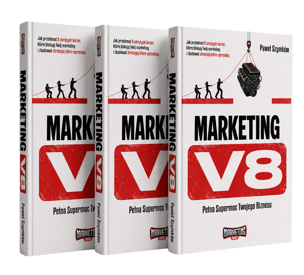 Marketing V8 – trzy egzemplarze
